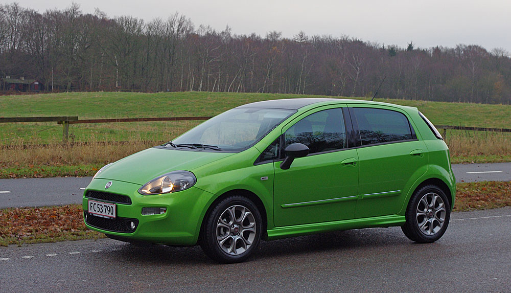 Biltest Fiat Punto TwinAir prøvekørsel test bilanmeldelse Biltest Fiat Punto TwinAir prøvekørsel test bilanmeldelse